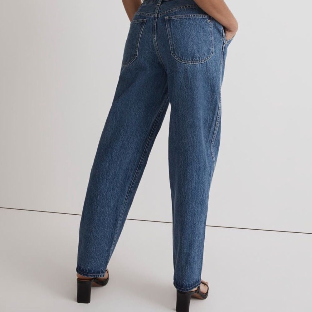 Madewell Baggy Straight Jeans Twisted Seam Edition Women's Size 27 - Picture 8 of 9